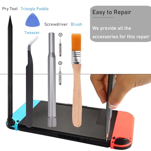 Ikpek Left Right Slide Rail with Sensor Flex Cable Replacement for Nintendo Switch Joycon Controller Slider Rail for Nintendo Switch OLED Joycon Controller Slider Rail