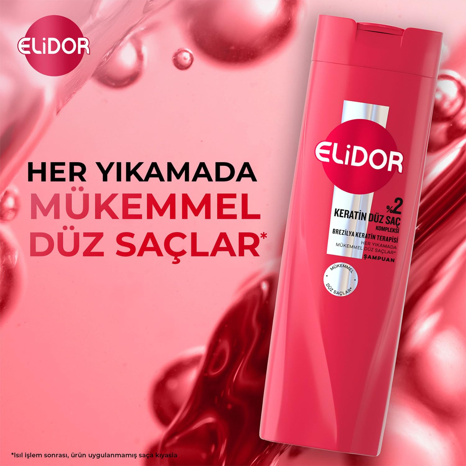 Elidor Saç Bakım Şampuanı Brezilya Keratin Terapisi 400 ml