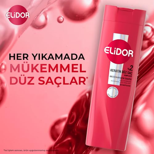 Elidor Saç Bakım Şampuanı Brezilya Keratin Terapisi 400 ml
