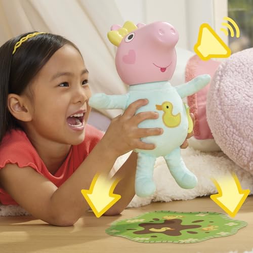 Peppa Pig Oinks ve Snuggles Evie Aksesuarlı İnteraktif Oyuncak Bebek, 20'den Fazla Ses, 3 Yaş ve Üze