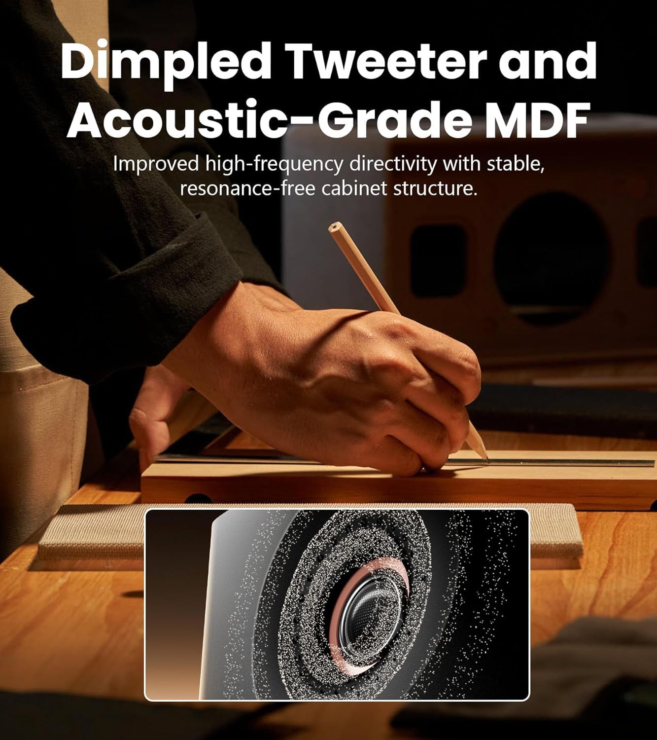 Edifier MR5 Bluetooth Powered Studio Monitör 2.0 Hoparlörler Hi-Res Audo 110 Watt Siyah