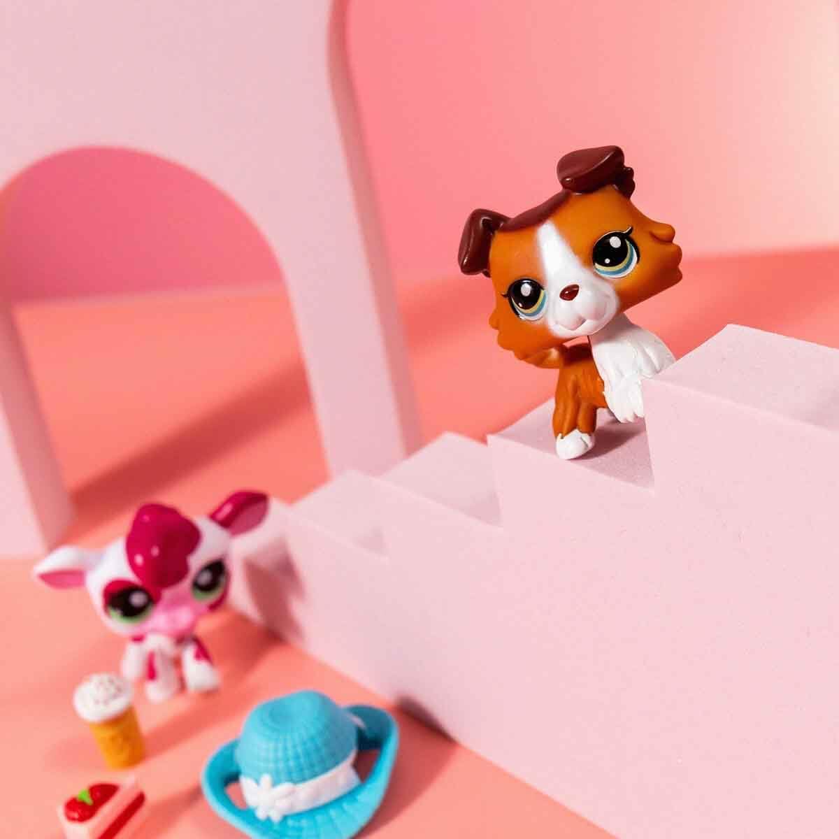 Littlest Pet Shop Minişler 2’li Figür Seti S3-151&150 Collie Köpek Ve İnek