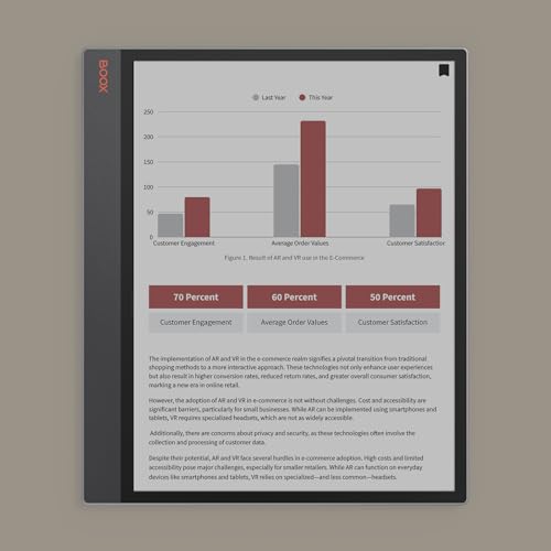 BOOX Tablet Tab X C 13.3 Renkli ePaper 6G 128G E Mürekkep Dizüstü