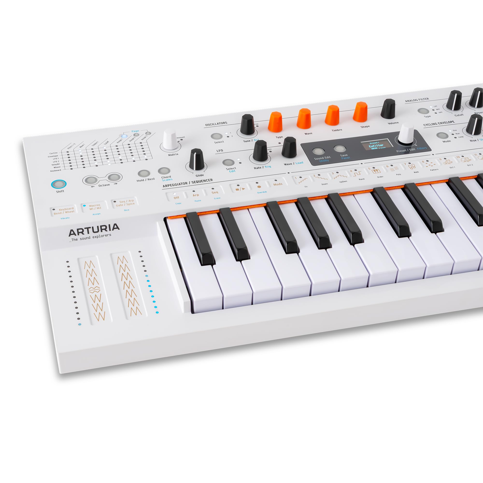Arturia MiniFreak Vocoder - Vocoder özellikli, Mikrofonluı, Spontaneous algorithmic synthesizer