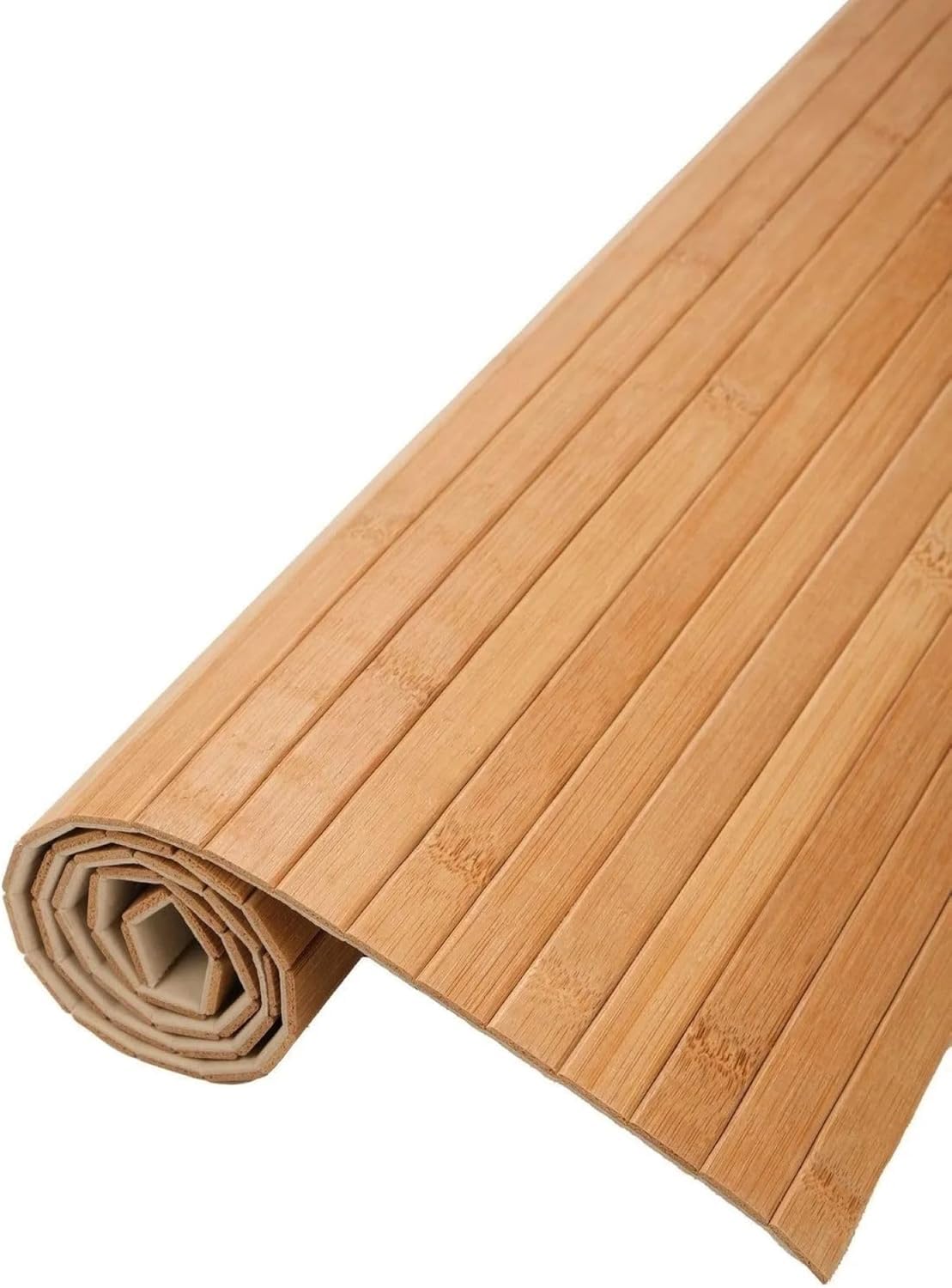Orret Home Kaydırmaz Tabanlı Bambu Banyo Paspası – 70x45 cm Doğal Ahşap Bambu Mat, Suya Dayanıklı, Kaymaz Paspas, Dekoratif ve Hijyenik Zemin Kaplama