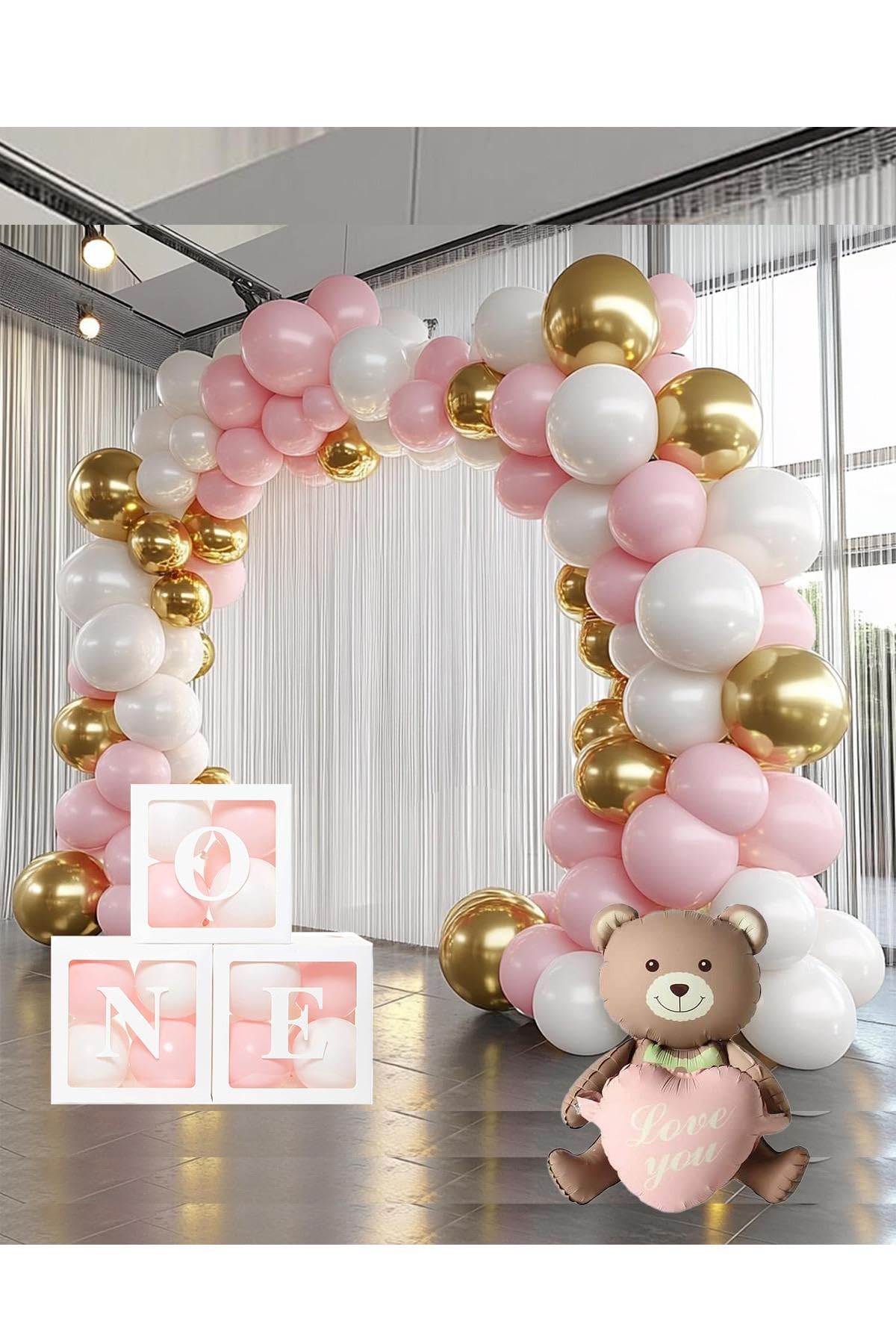 Baby Shower Parti Kutlama Seti (PembeOne)