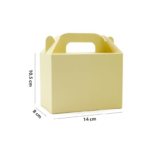 10x14 CM Karışık Renk El Geçme Hediye Kutusu (3'lü Set)