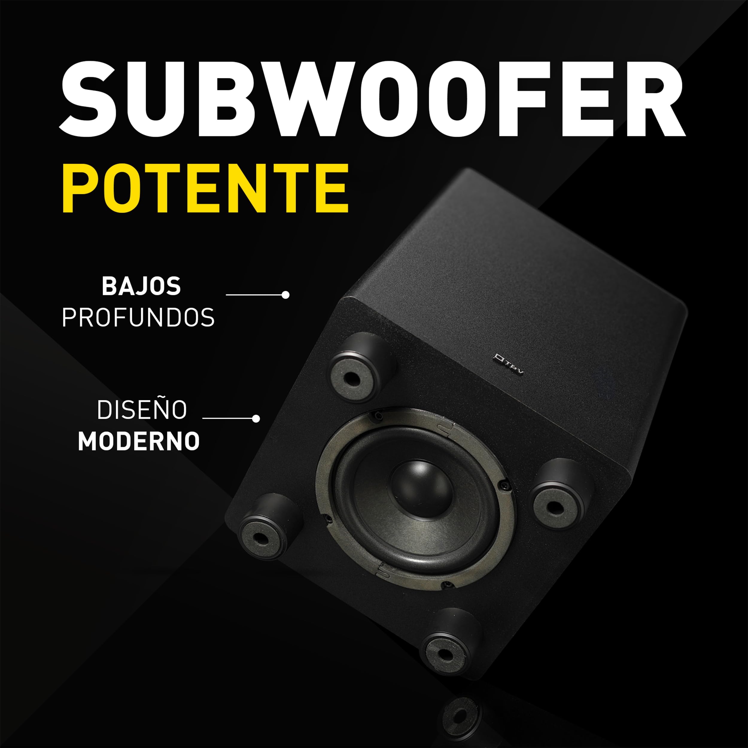 Thonet & Vander Rein 200W RMS Soundbar + Subwoofer 5.1 Hoparlör Bluetooth HDMI Uzaktan Kumanda