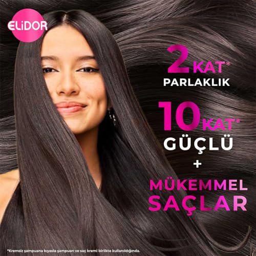 Elidor Saç Bakım Şampuanı, Güçlü ve Parlak, 650 ml