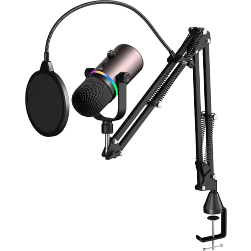 Havit Gamenote GK63 PRO RGB Gaming Profesyonel Oyuncu Yayıncı Mikrofonu ve Masa Standı
