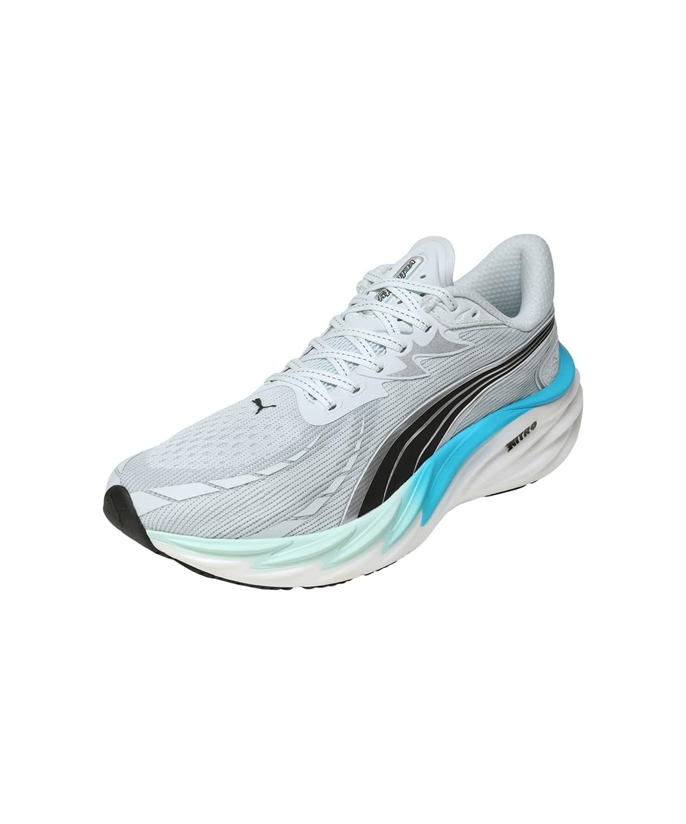PUMA Erkek Velocity NITRO 4 Spor Ayakkabı Sea Glass-Speed Blue 41