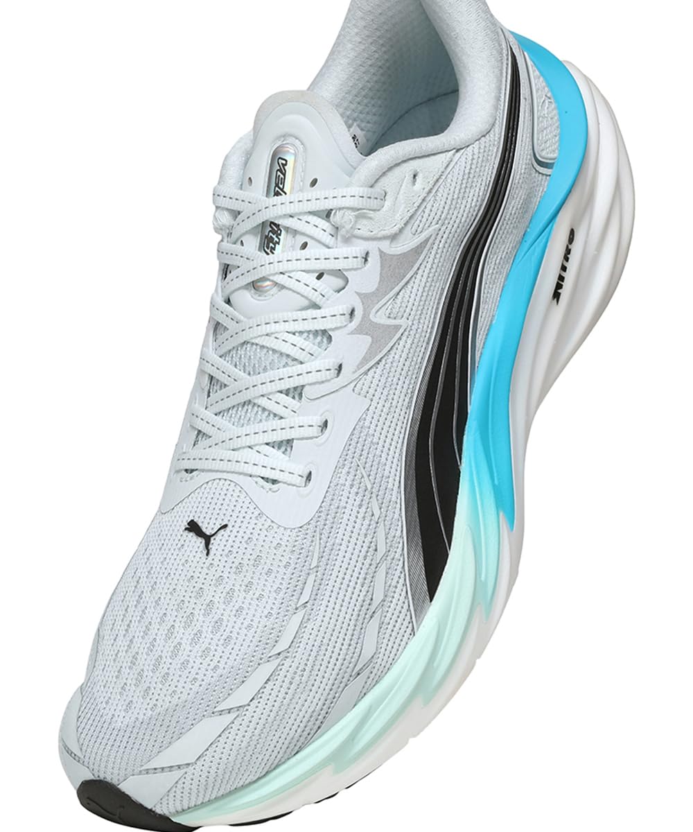 PUMA Erkek Velocity NITRO 4 Spor Ayakkabı Sea Glass-Speed Blue 41