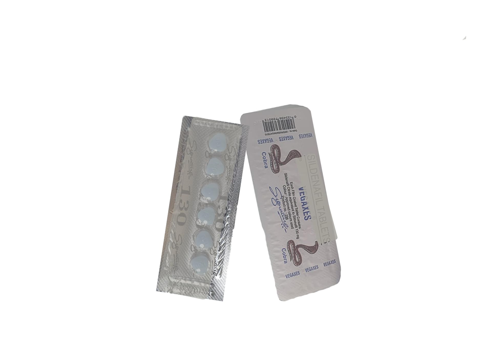 KOBRA_130 Mg 6'lı x 10 Dizi Gecıktırıcî Tablet Orjınal Vega COBRA130MG Sertlestırıcî Özellikte Güc Istek Kuvvet