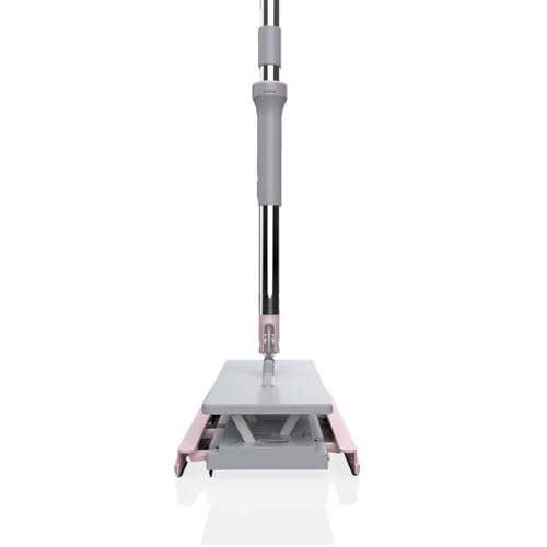 Deconox One Click Mop Paleti 4XL Büyük Palet 32cm, 8 Adet Bez Hediyeli, Asansörlü Mekanizma Çok Pratik, Tembel El Değmeden Islak Havlu Ve Bez Kullan At Otomatik, Kullan At Bezlerin Hepsine Uyumludur.