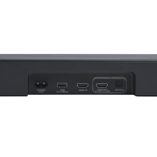 JBL Bar 500 M2, 10 inç subwoofer, Dolby Atmos, HDMI eARC, Wi-F/Bluetooth, 4K desteği, PureVoice 2.0 ve MultiBeam 3.0 ile 5.1 kanallı ses bar sistemi, siyah