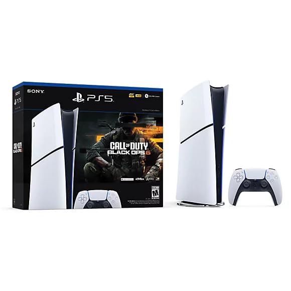Sony Playstation 5 Dijital Oyun Konsolu/Call of Duty Black Ops 6 Oyun Bundle (Bilkom - Resmi Distribütör Garantili)