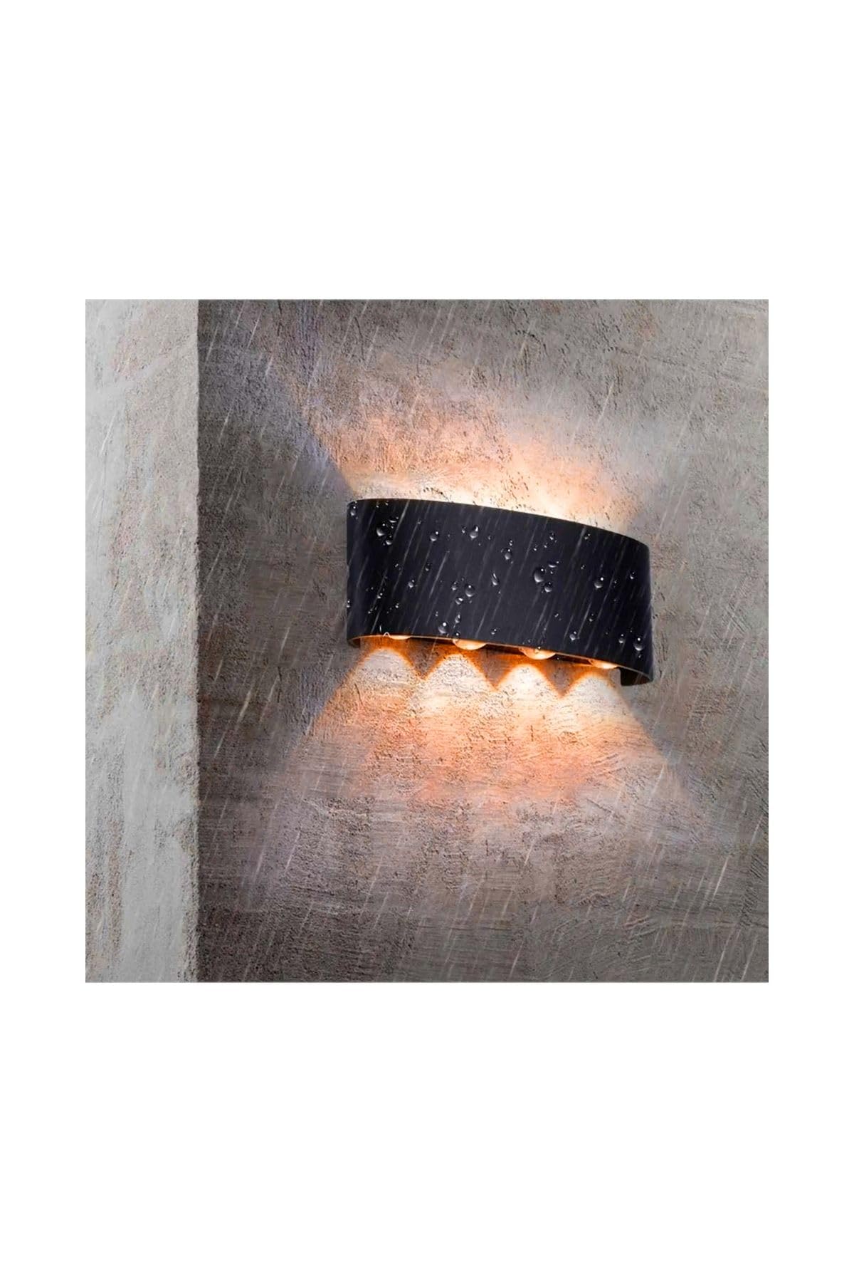 Cata Ct-8013 Kapri Modern Dış Mekan Led Aplik Amber