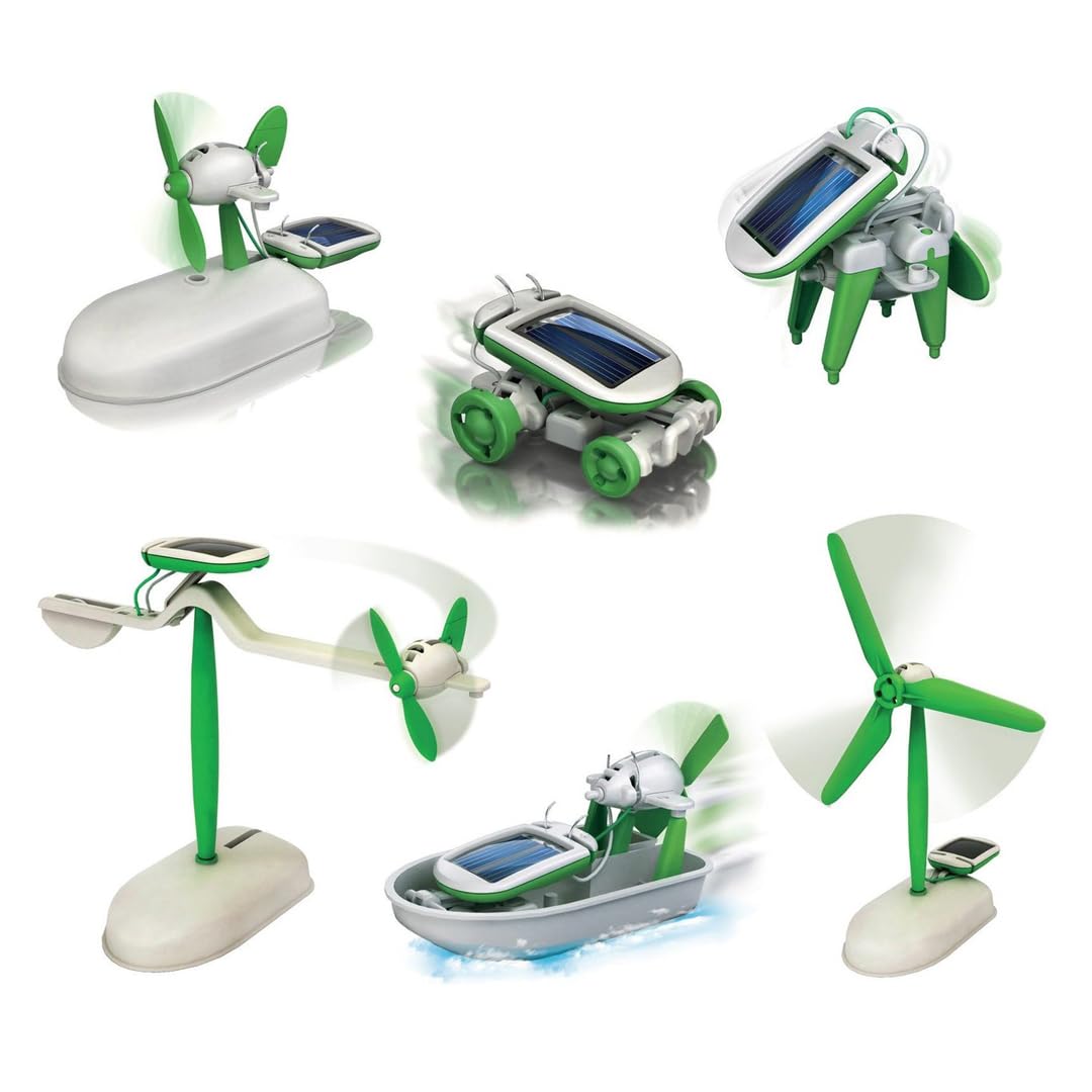 5-14 Yaş Arası Solar Robot Eğitim - Deney Kiti, Bilim Seti