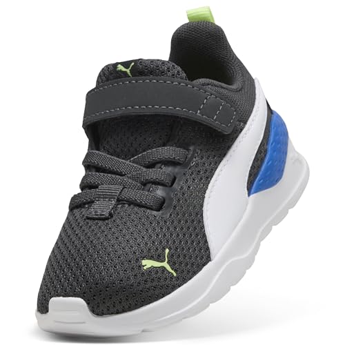 PUMA Unisex Çocuk Anzarun Lite AC Inf Spor Ayakkabı Dusky Gray-White-Fizzy Light 23