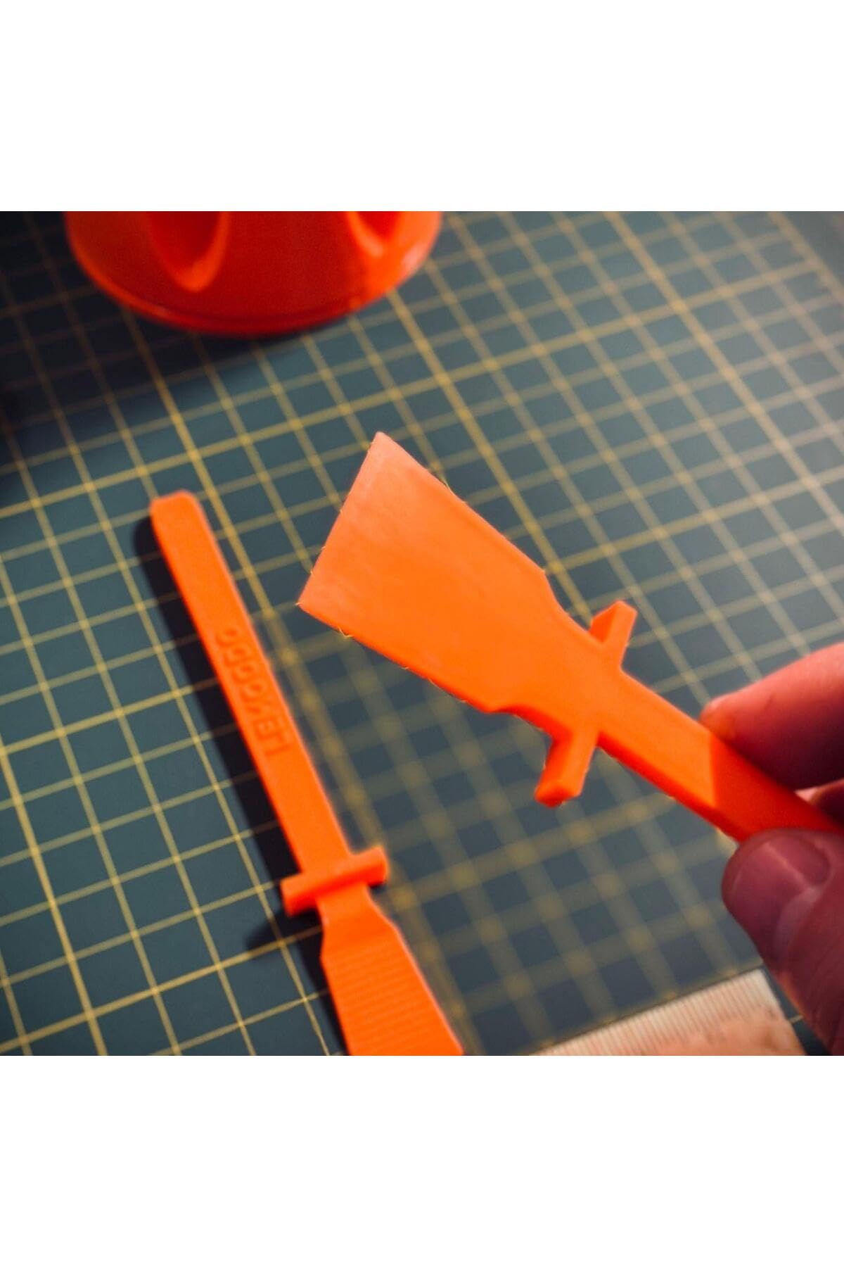 2'li Yapıştırıcı Sürme Spatulası, Deri Hobi El Aleti