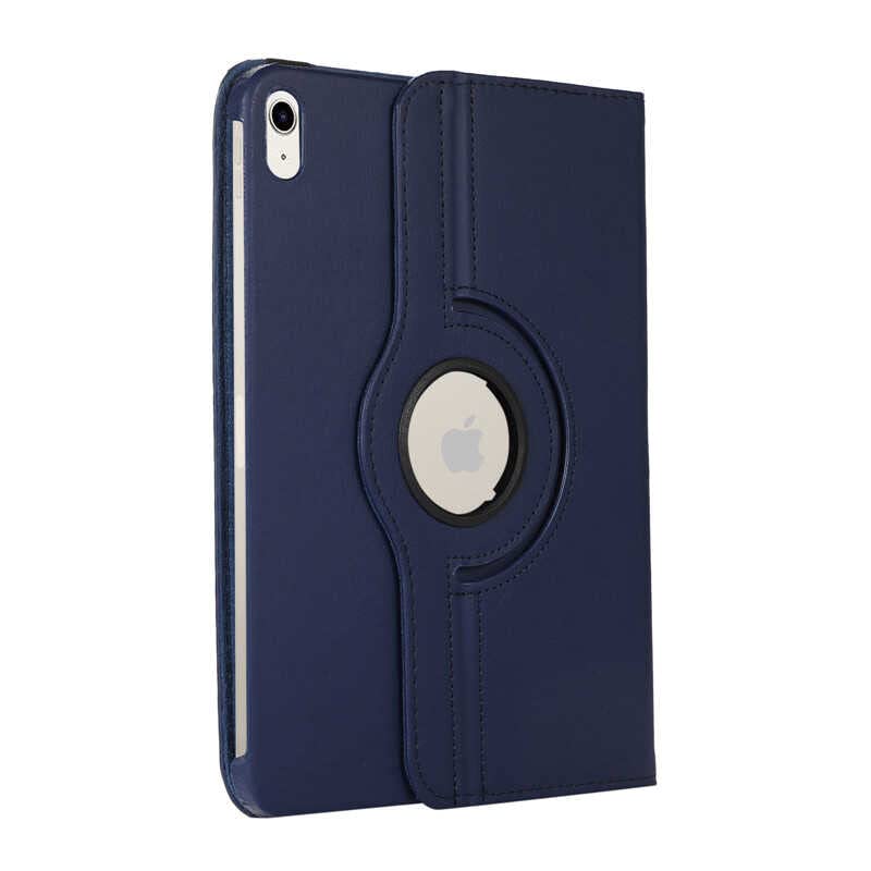 Aksesuarcim iPad 11.Nesil 2025 Kılıf 360 Dönebilen Standlı Tablet Kılıf Lacivert