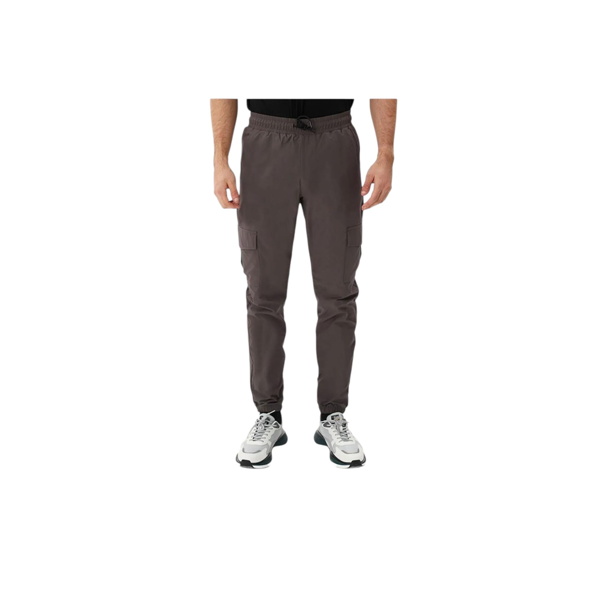 EXUMA Erkek Spor Outdoor Kargo Pantolon, Gri, M Beden M