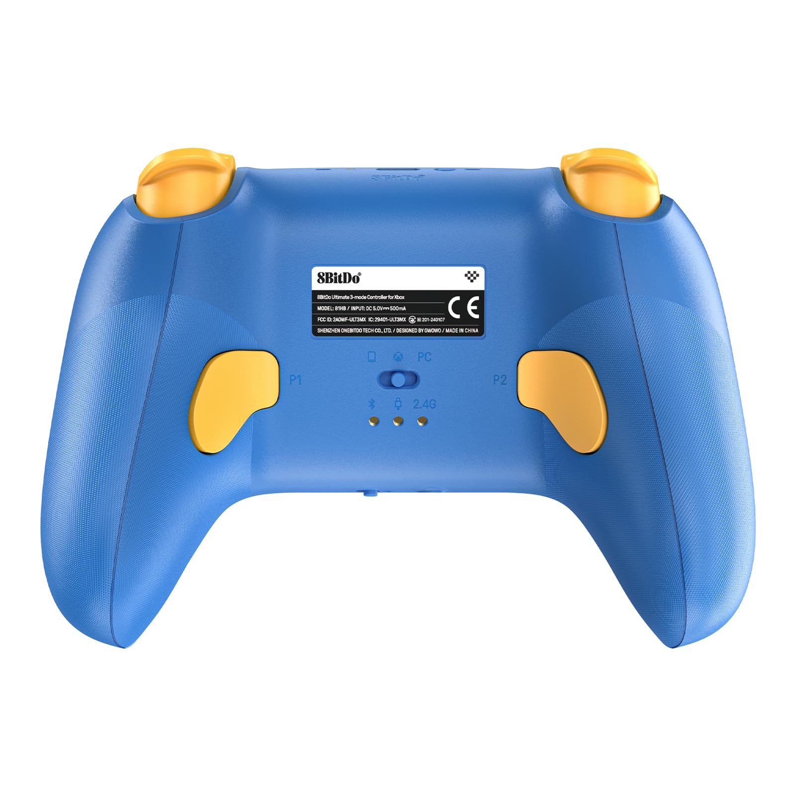 8BitDo Ultimate 3-mode Wireless Controller for Xbox, Hall Effect Joysticks, Pro Back Buttons, Compatibility with Xbox Series X|S & Xbox One, Apple, Windows PC & Android - Rare 40th Anniversary Edition