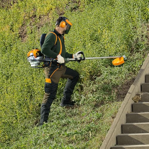 Eltos Çim Biçme Aparatı, 6 Bıçaklı, Ergonomik, Metal, Bahçe Tırpan Makinesi Ek Parça, CBA250