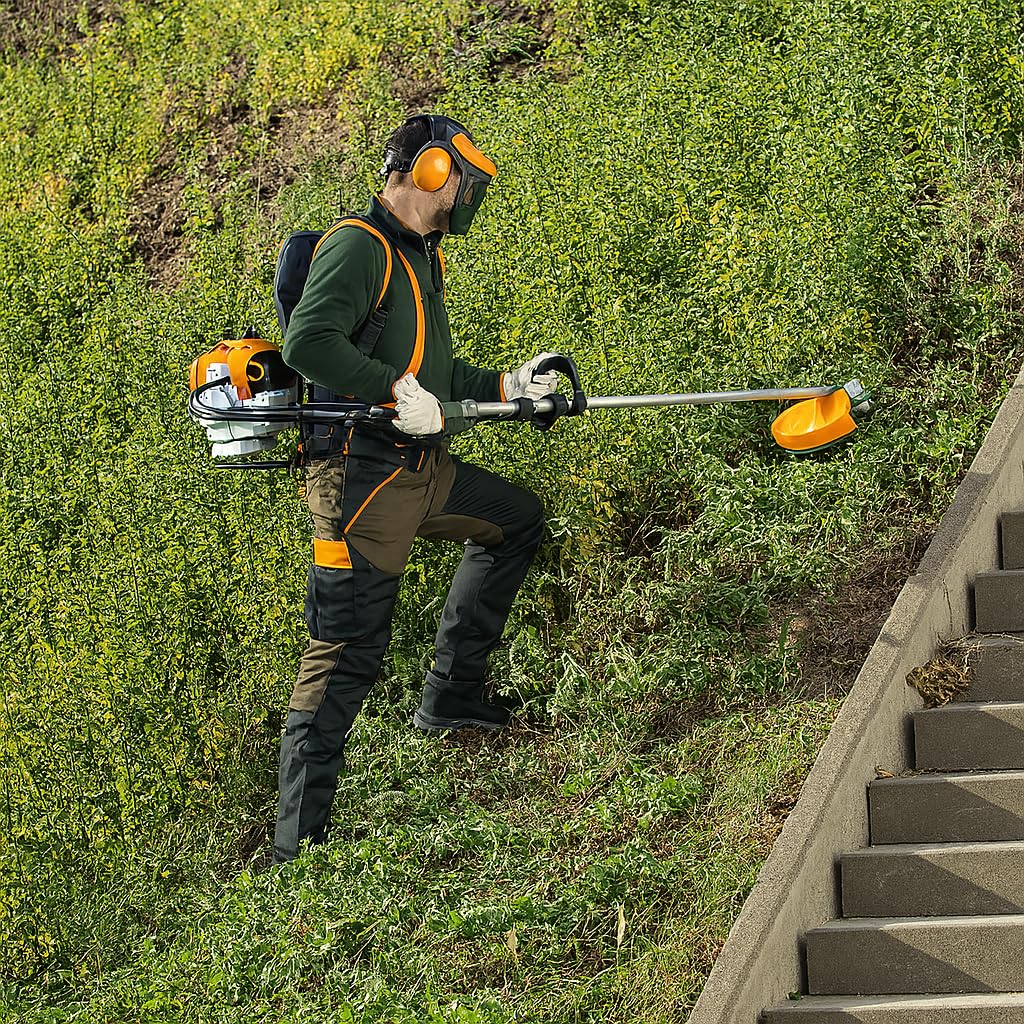 Eltos Çim Biçme Aparatı, 6 Bıçaklı, Ergonomik, Metal, Bahçe Tırpan Makinesi Ek Parça, CBA250