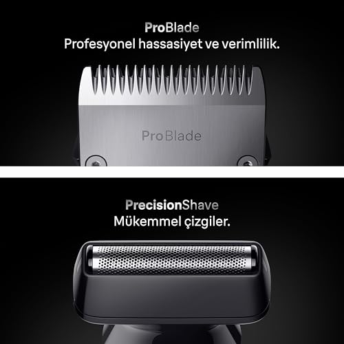 Braun Hepsi Bir Arada Series 7, 15'i 1 arada Tıraş Kiti, ProBlade, AutoSense, AIO7580