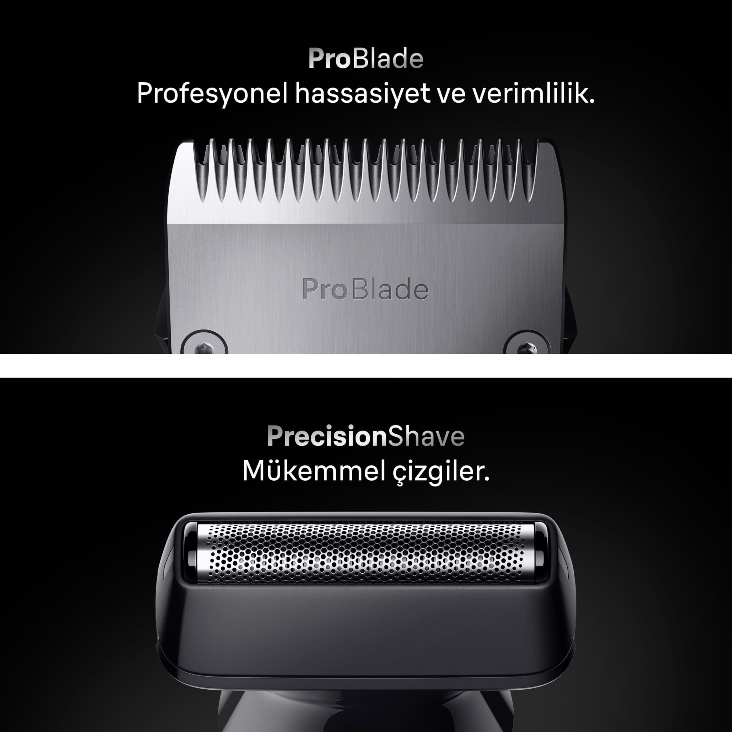 Braun Hepsi Bir Arada Series 7, 15'i 1 arada Tıraş Kiti, ProBlade, AutoSense, AIO7580