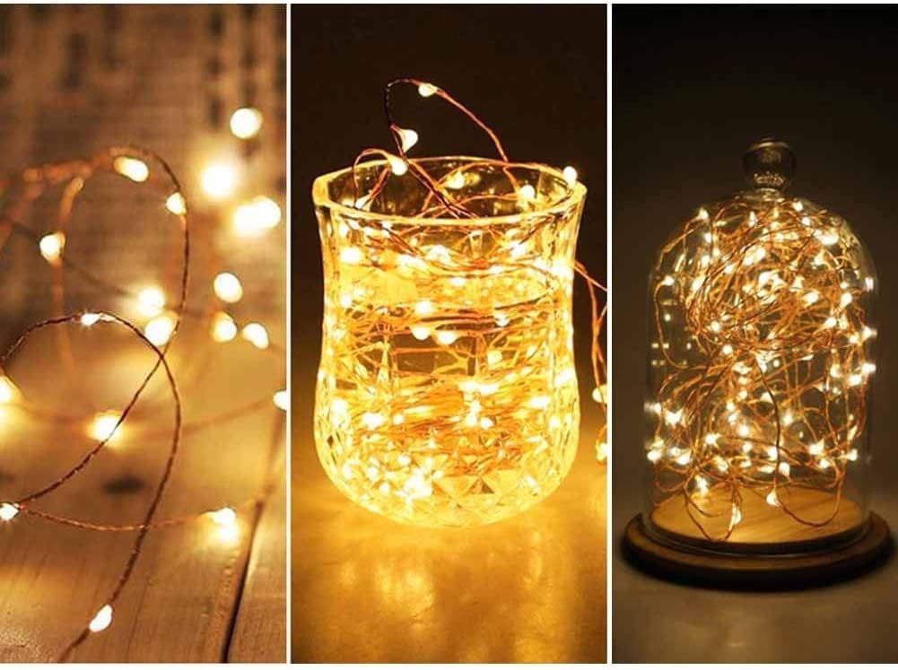 Orret Home 5 Metre Gün Işığı Peri Led – Pilli Dekoratif Sarı Renkli Led Işık, Şerit Yılbaşı ve Parti Aydınlatması, Süsleme ve Dekoratif Işık Zinciri-Dekorasyon Işığı Şerit Aydınlatma