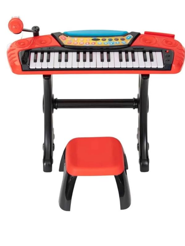Eccho Org 37 Tuş Tabureli/Mikrofonlu Kırmızı