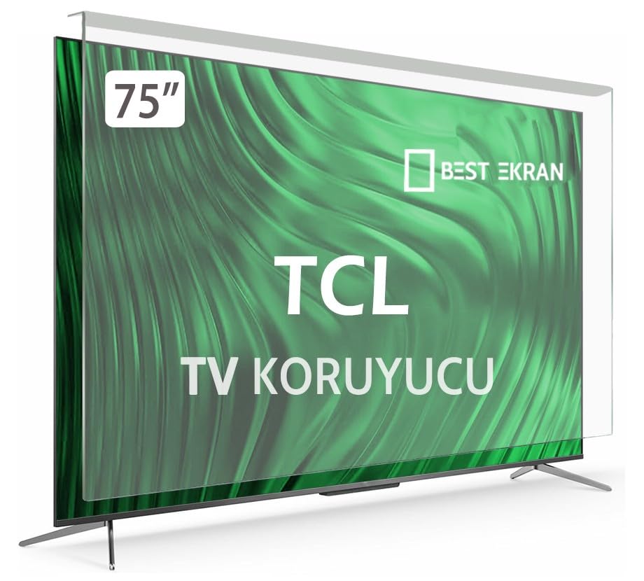 TCL 75T8C TV EKRAN KORUYUCU - TCL 75" inç 190 Qled Ekran Koruyucu