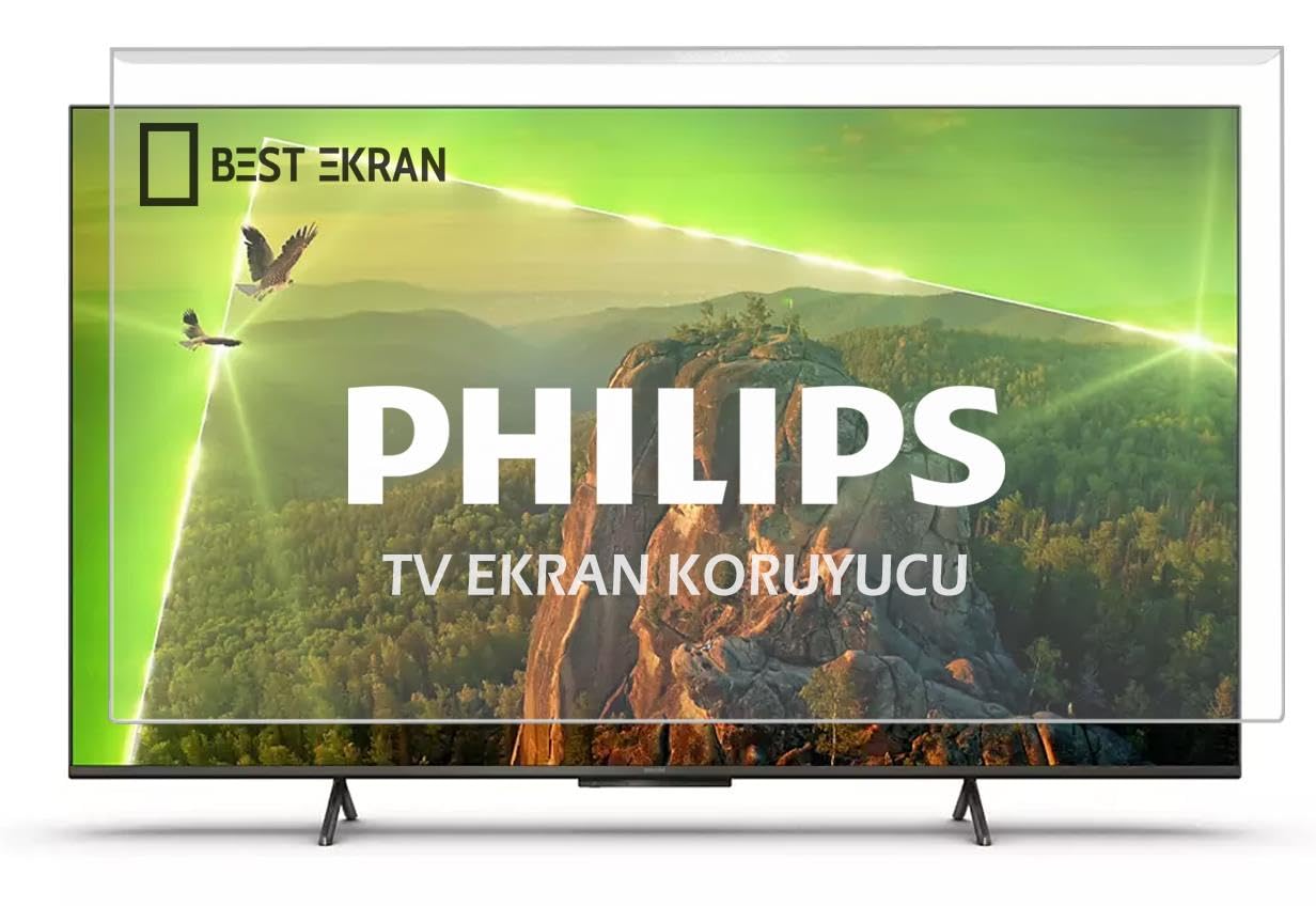 43PUS8050 tv Ekran koruyucu - 43" inç 108cm Ambilight Kırılmaz Tv Ekran koruyucu