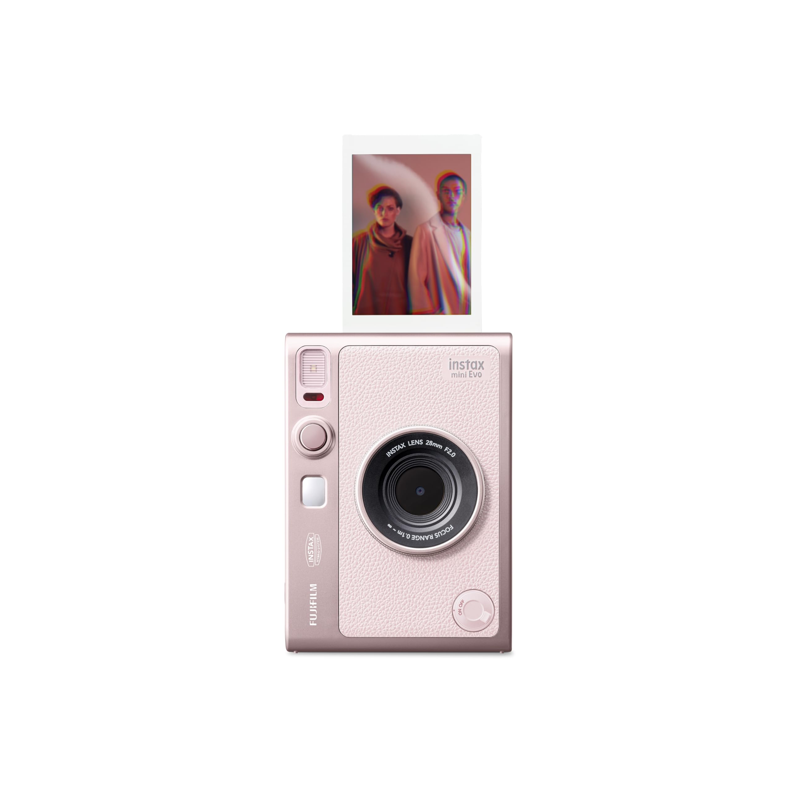 Instax Mini Evo Gentle Rose Hybrit Fotoğraf Makinesi