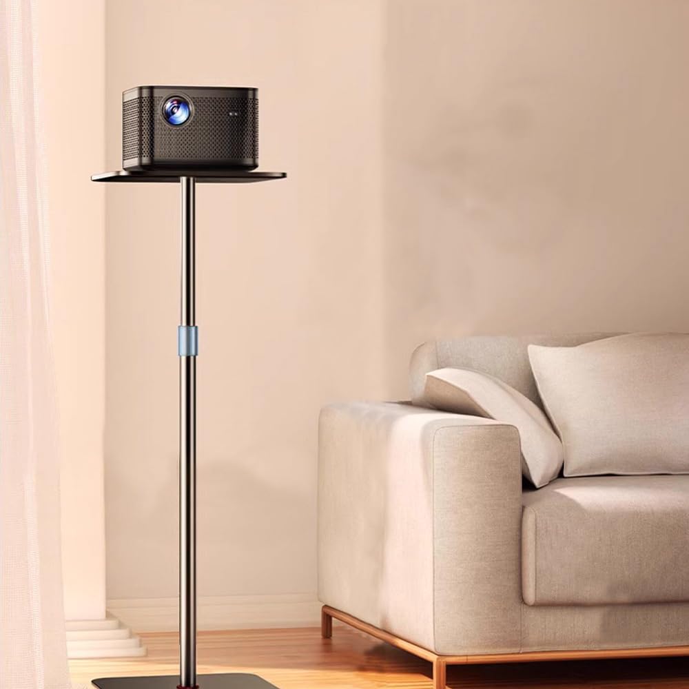 Coverzone Profesyonel Yatak, Koltuk Arkası veya Masaüstü Montaj Projeksiyon Stant, Kamera ve Fotoğraf Makinesi Standı 80-160cm Ayarlanabilir Uzunluk TY-L03 Pro (TY-L03 Pro)