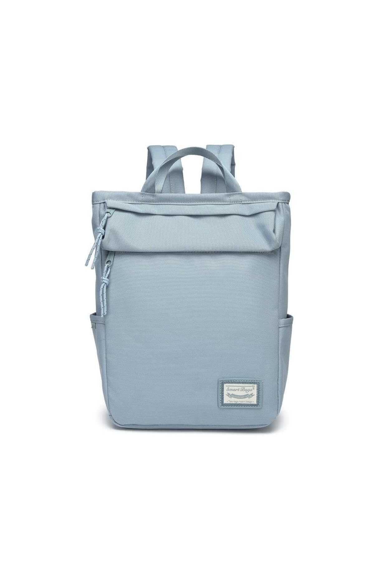 Smart Bags Sırt Çantası Orta Boy Tablet Gözlü 3195 Mavi Tek Beden Unisex BGSMART3195-BUZMAVI