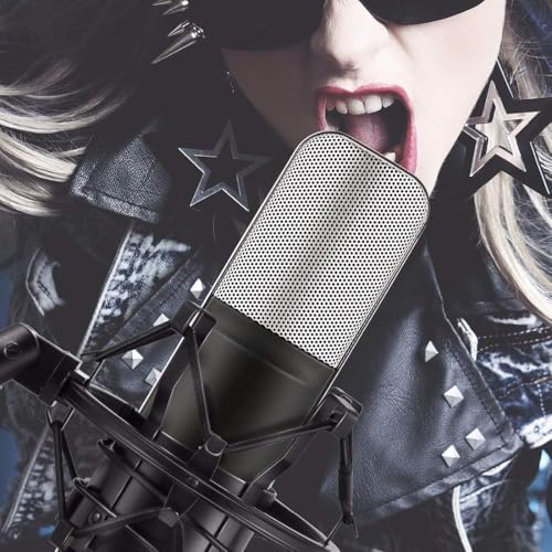 Coverzone Yanmai Q8 Profesyonel Condenser Mikrofon – Cardioid Yönlü, 37dB Hassasiyet, 50Hz-16kHz Geniş Frekans Aralığı, Tak-Çalıştır 3.5mm, PC & Notebook ile Uyumlu | Q8