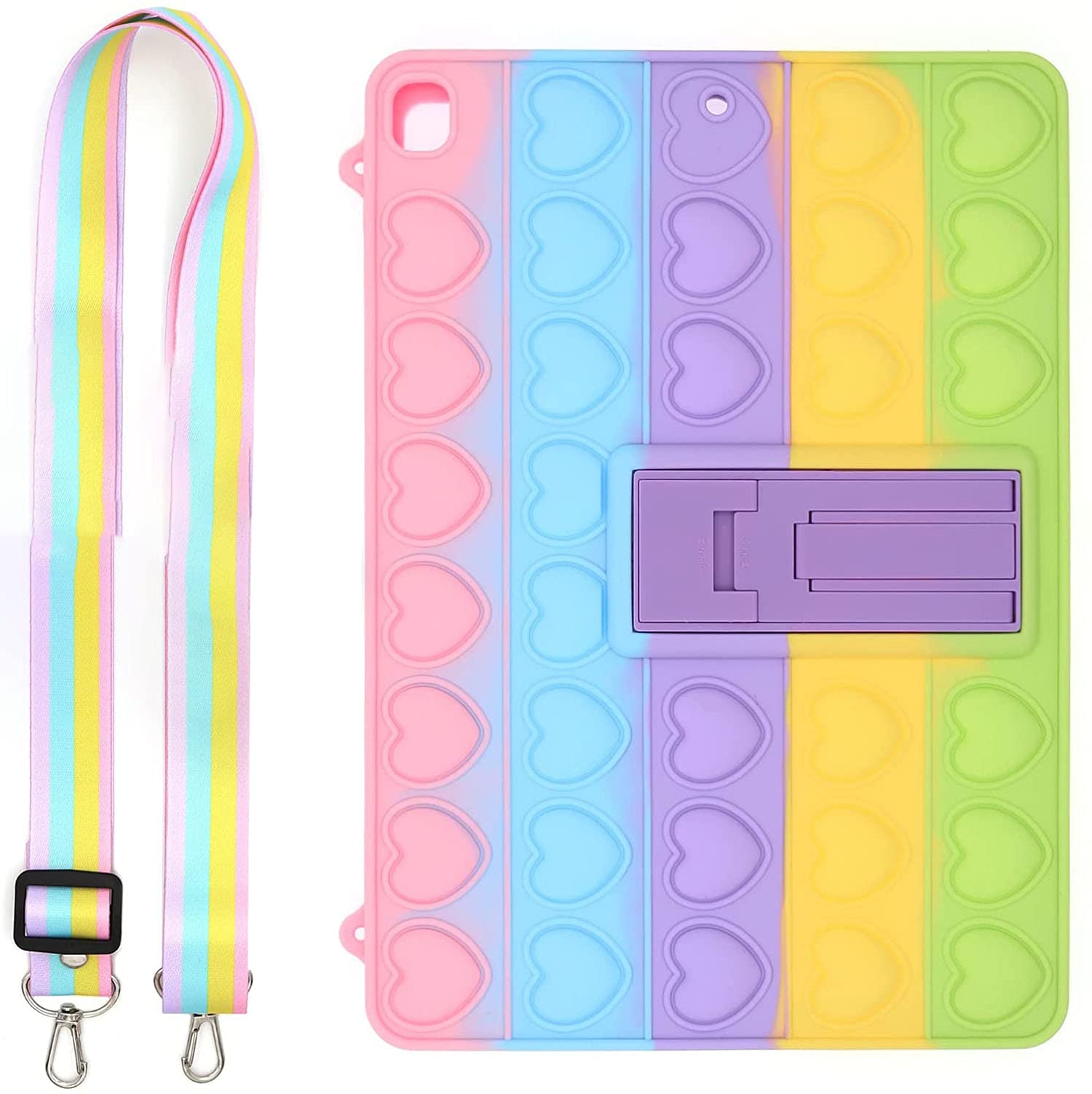NovStrap Samsung Galaxy Tab S10 lite/S10 Fe/S9 Fe 10.9 inç/S9 11 inç ile Uyumlu Popit Tablet Kılıfı