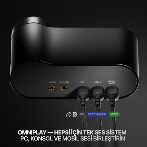 SteelSeries Arctis Nova Elite Hi-Res Wireless Gaming Kulaklık - Siyah