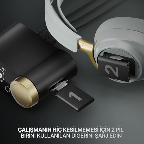 SteelSeries Arctis Nova Elite Hi-Res Wireless Gaming Kulaklık - Sage Gold