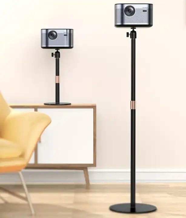 Coverzone Profesyonel Yatak, Koltuk Arkası veya Masaüstü Montaj Projeksiyon Stant, Kamera ve Fotoğraf Makinesi Standı 60-120cm Ayarlanabilir Uzunluk TY05