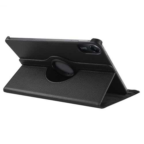 Aksesuarcim Samsung Galaxy Tab S10 FE Kılıf 360 Dönebilen Standlı Tablet Kılıf Siyah