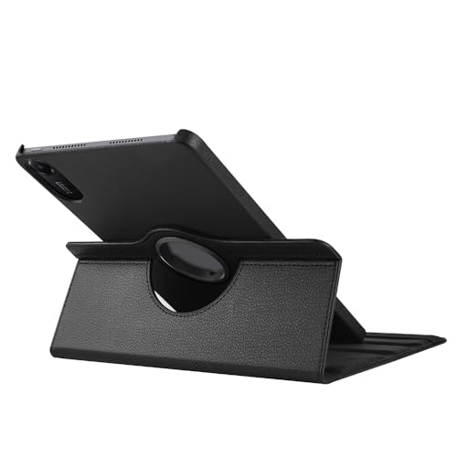 Aksesuarcim Samsung Galaxy Tab S10 FE Kılıf 360 Dönebilen Standlı Tablet Kılıf Siyah