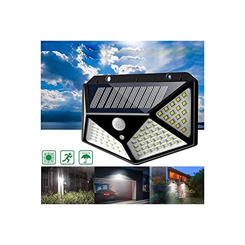 Gaman Solar LED Bahçe Lambası, 100 LED Hareket Sensörlü 13x9x5 cm, 3 Modlu Güneş Enerjili Solar Lamb