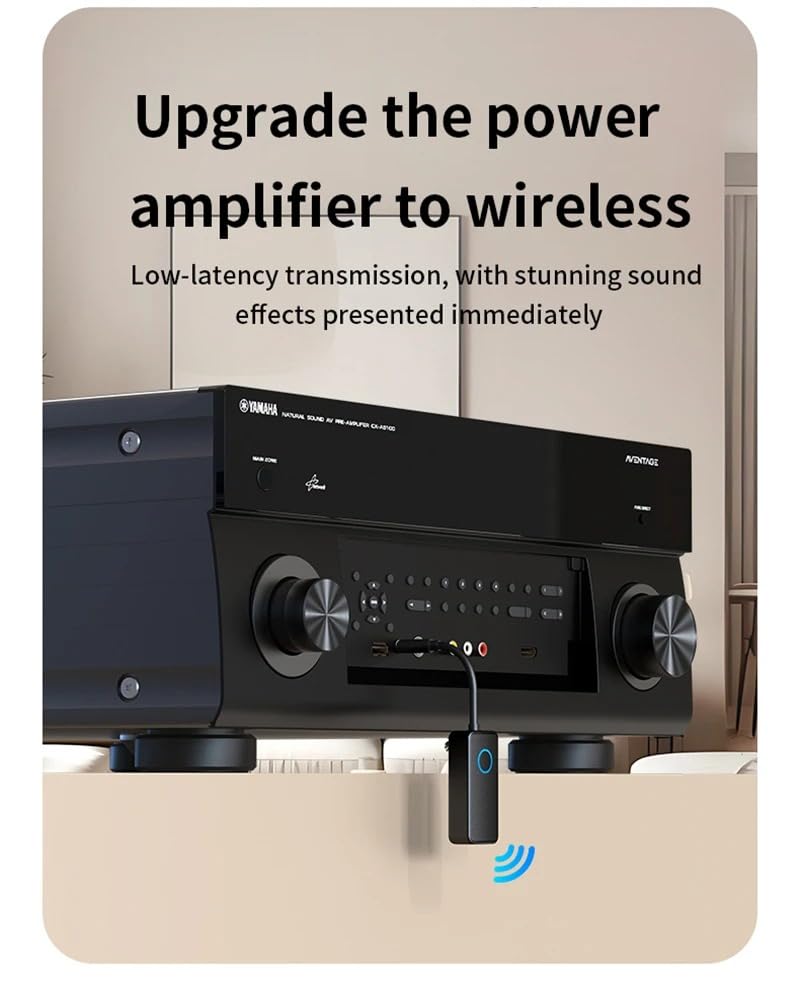 Coverzone Bluetooth 5.4 Ses Alıcı & Verici – 2’si 1 Arada AUX Adaptör, 3.5mm Jak, USB-C Şarj, 15m Kablosuz Menzil, 180mAh Batarya, Araç & Ev Hoparlör için Kablosuz Müzik Adaptörü | M30