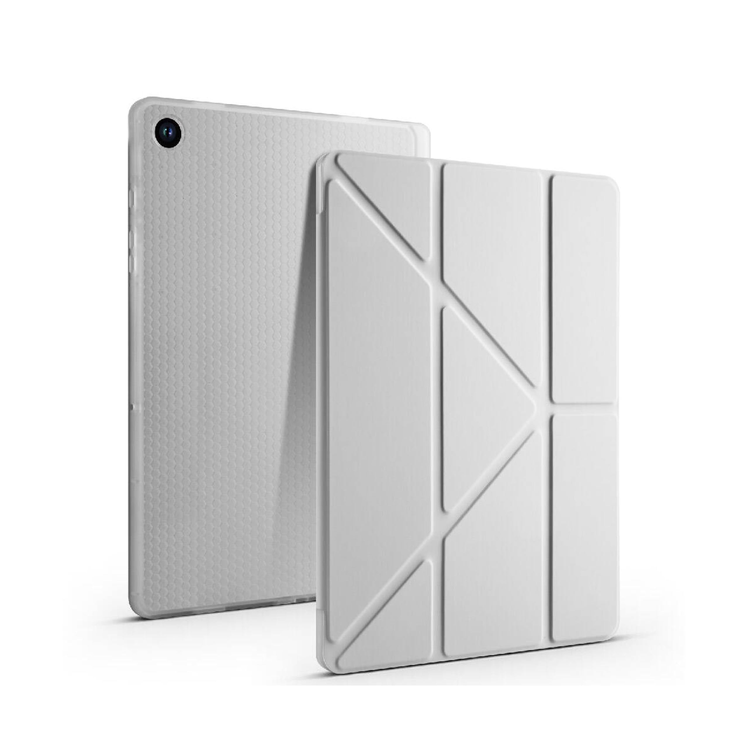 Babilden Samsung Galaxy Tab A9 Plus X210/Galaxy Tab A11+ ile Uyumlu Kalem Bölmeli Trifolding Cover T