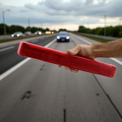 Üçgen Reflektörlü Araç Uyarı Levhası Katlanabilir Trafik Güvenlik Uyarı Levhası Acil Durum Yol Kenarı Ekipmanı