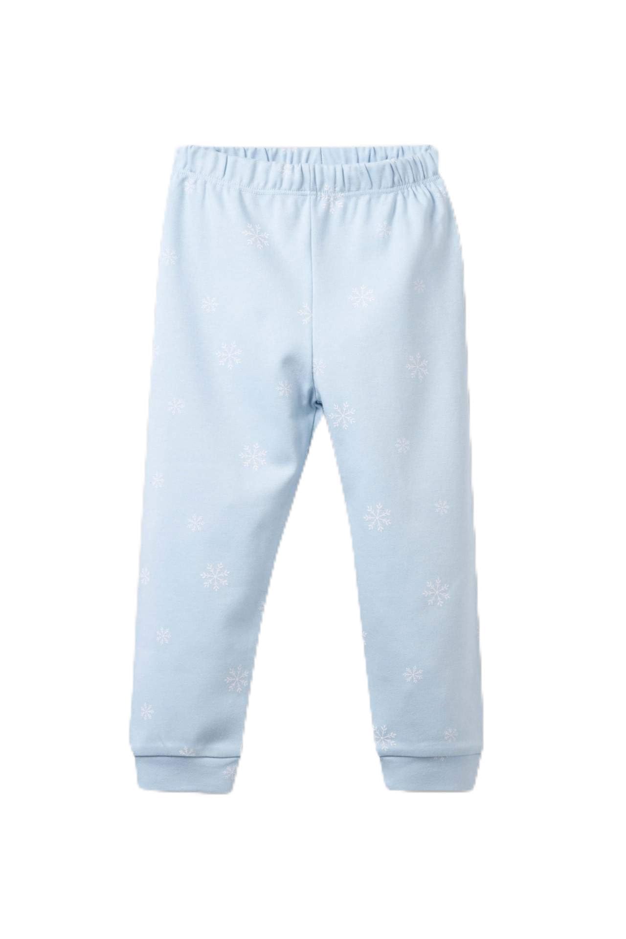 DeFacto Frozen Pijama Takımı Uzun Kollu Üst Uzun Alt Kız Bebek